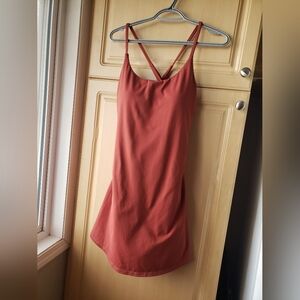 HALARA Terracotta Slip Dress/ Skort